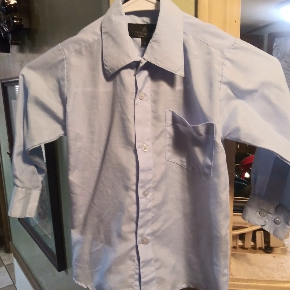 Vittorino Blue Shirt Size 4T